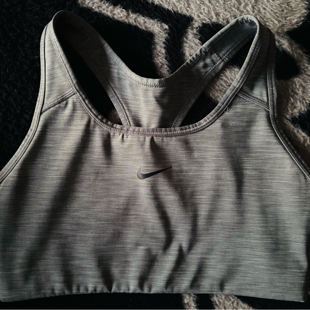 Nike Gray Sports Bra